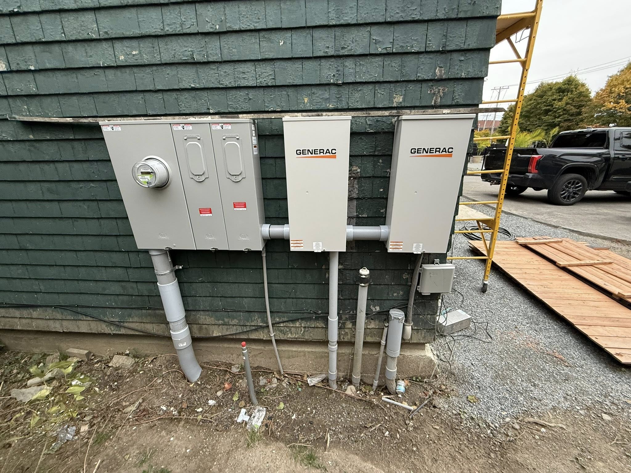 Generator installation